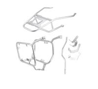 Portaequipajes Trasero para X-ADV750 para XADV 750 para XADV750 2017 2018 2019 2020 Alforjas Motocicletas Portaequipajes para Maletas Superiores traseras Soporte para alforjas(Plata)