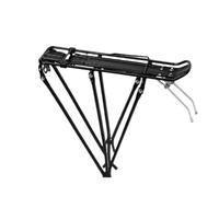 portaequipajes Trasero Portabicicletas Montaña Soporte Bicicleta Touring | Soporte universal para estante de alforjas MTB, aleación de aluminio, freno de disco de bicicleta, carga de 3 puntos