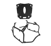 Portaequipajes Trasero Soporte para Alforjas Y Portaequipajes De Acero Inoxidable para VOGE para 900DS para 900DSX para DS 900 X 2024(Black One Set)