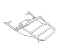 Portaequipajes Trasero Soporte Superior para Portaequipajes Trasero Motocicleta Soporte para Caja Trasera Marco Reposabrazos para Pasajero para Z900RS Cafe 2017-2024(Plata)