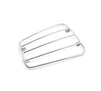 Portaequipajes Trasero Soporte Universal para Portaequipajes Depósito Combustible Motocicleta con Ventosas Motocicleta Portaequipajes(Plata)