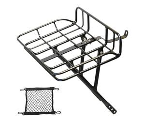Portaequipajes trasero universal para bicicleta - Soporte ajustable de aleación de aluminio para equipo de viajero, estante para bicicleta de montaña, cubierta de equipaje, para un transporte