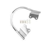 portaequipajes Traseros Compatible con Street Twin 900 16-24, Speed Twin 1200 19-24 y Scrambler 17-24. Soporte de Estante para portaequipajes(Chrome)