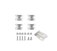 Portaequipajes Traseros para Moto Soporte Trasero para Motocicleta, Estante Trasero para Equipaje, Compatible con para zontes 310 350(Prata)