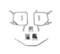 Portaequipajes Traseros para Motocicleta para Transalp 750 2023-2025 para XL750 Soporte Lateral De Motocicleta Estante Lateral Apto para Caja Lateral De Liberación Rápida(Stainless Steel)
