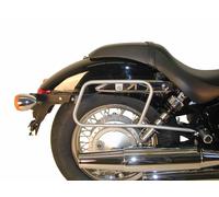 Portaequipajes tubo cuero cromado para Honda VT 750 Shadow Spirit (2007-2013)