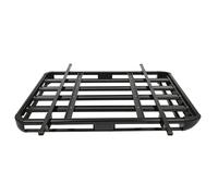 Portaequipajes universal de aluminio para coche, cesta de carga ajustable, para modelos de SUV con portaequipajes incorporados (160 x 100 cm)