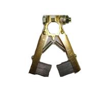 Portaescobillas de carbón tipo tijera de doble pie, diámetro 14-25 x 16 x 8 (58 L), 14 mm, apto for herramientas eléctricas.