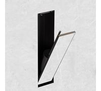 Portaescobillas de inodoro empotrable con cierre elástico, nicho de baño que ahorra espacio para renovación y hoteles