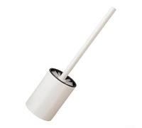 Portaescobillas de inodoro sin taladro con estante de almacenamiento, organizador de baño montado en la pared para una limpieza completa y ahorro de espacio (C)