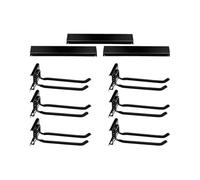 Portaesquís De Pared: De Organización Robusto | Montaje Seguro Y Antideslizante | Perfecto Para Esquís, Equipamiento De Invierno, Deportes Y Accesorios | Ideal Para Garaje, Bodega, Trastero O