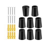 Portaesquís de pared - Ganchos recubiertos de PVC 2,4 cm | Percha para Snowboard | Soporte para guardar de forma segura | Portaesquís de pared er Garaje, Exposición De Tiendas En Interior, Tienda De