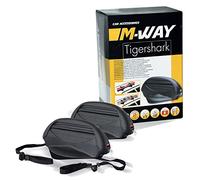 Portaesquís para coche magnético o para barras de esquí y snowboard TIGERSHARK Negro