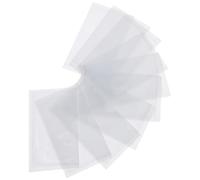 Portaetiquetas Adhesivos de Pvc 10 Piezas Apertura Semicircular