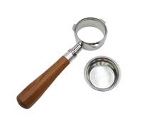 Portafilter De Máquinas Café 58 Mm Con Manija Madera Ergonómica Y Filtro Acero Inoxidable Extraíbles Fabricantes Portafilter