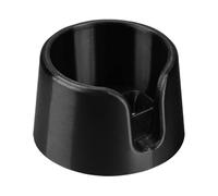 Portafilter Holder, Handheld Support Stand, 3.35x3.35 Inches, Anti Slip Base Compact Size, Coffee Tool for Machines, Home Kitchen, Outdoor Brewing, Travel and Cafe Use, Black