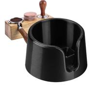 Portafilter Holder, Handheld Support Stand, Tool Station, Machine Accessory, Coffee Gadget for Family Friends Home Outdoor Travel Gathering Kitchen Cafe Use, 3.35x3.35 inches