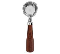 Portafiltro Bottomless de Acero Inoxidable 58mm, Diseño de Doble Oreja, Mango Ergonómico - Mejora Sabor y Calidad del Café, Compatible con Máquina (Mi clásico palisandro)