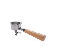 Portafiltro De Café Con Doble Boquilla De 51 Mm, Compatible Con Delonghi, EC680 EC310, Cesta De Filtro De Repuesto, Mango For Máquina De Café Expreso, Accesorios For Café(51MM 3Ear Beech-A)