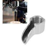 Portafiltro de café Expreso, Boquilla de Portafiltro Doble, Piezas de Repuesto para Máquina de café Expreso Semiautomática, Boquilla de 2 Vías para Portafiltro Barista, (Tornillo