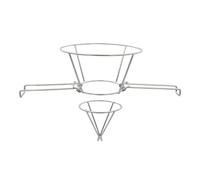 Portafiltro de de arce - Colador de de cocina, soporte de acero inoxidable | Herramienta de cocina con brazo plegable resistente, soporte universal de calidad alimentaria profesional