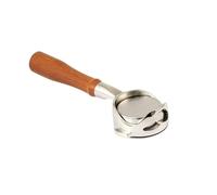 Portafiltro hueco sin fondo, 58MM 2 orejas for E61, Compatible con EXPOBAR, filtro de café de acero Espresso modificado(58mm-E61-E)