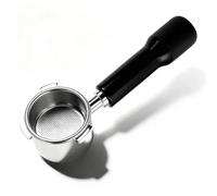 Portafiltro Sin Fondo 51mm, Portafiltro No Presurizado 3 Orejas con Cesta de Filtro, Mango de Agarre Ergonómico, Brazo Cafetera Naked para Máquina Espresso