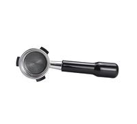 Portafiltro Sin Fondo Con Cesta De Filtro Reemplazable De 54mm, Compatible Con Breville, Accesorio De Barista Sage 870/878/880(54MM Black Plastic)
