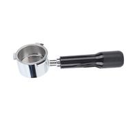 Portafiltro sin fondo de 51 mm 3 orejas Agarre ergonómico de aleación de aluminio premium para máquina de café expreso Baristas Cafeteras caseras 21 5x6 5 cm
