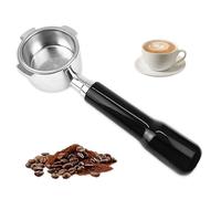 Portafiltro sin fondo de 51 mm, compatible con Delonghi EC680 EC685, portafiltro de 51 mm con cesta de filtro de acero inoxidable