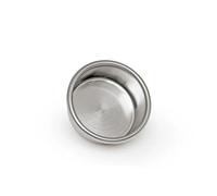Portafiltro sin fondo de 54 mm, compatible con Breville, compatible con Sage, 870 878 880, cesta de filtro de repuesto, mango desnudo, accesorios de barista, herramientas de café(2Cups Basket)
