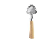 Portafiltro Sin Fondo De 54 Mm For Café, Compatible Con Breville Y Sage, Filtro De Repuesto For Máquina De Café Expreso Barista 870, 878 Y 880.(54MM 3 Ears-Beech-B)