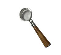 Portafiltro Sin Fondo De 58 Mm Con Cesta De 1, 2 Y 4 Tazas, Compatible Con Breville, Herramientas De Barista Con Mango De Café Desnudo De Acero Inoxidable BES920/980/990(A Rosewood,With 2 cup basket)