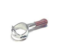 Portafiltro Sin Fondo De 58 Mm Con Cesta For 1, 2 O 4 Tazas, Compatible Con Breville BES920/980/990, Mango De Acero Inoxidable, Utensilios De Barista(Colored wood,WIth 1 2 4cup basket)