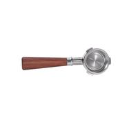 Portafiltro Sin Fondo De 58 Mm For Café, Compatible Con Herramientas De Espresso Breville Barista Max Oster Brew(Red Rose wood)