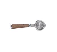 Portafiltro Sin Fondo De 58 Mm For Café, Compatible Con Herramientas De Espresso Breville Barista Max Oster Brew(Black Rose wood)