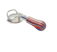 Portafiltro Sin Fondo De 58mm, Compatible Con Expobar, Compatible Con ROCKET, Compatible Con Naked E61, Herramientas De Barista Con Mango De Café(Colored wood)