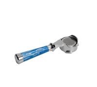 Portafiltro sin fondo de acero inoxidable con mango de madera, cesta de filtro para máquina de espresso, accesorios de café inoxidables, portafiltro resistente a la corrosión