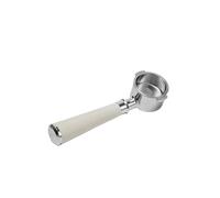 Portafiltro Sin Fondo De Silicona Espresso, Portafiltro Desnudo Sin Fondo Con Cesta De Filtro, Compatible Con Breville, Compatible Con Delonghi, Compatible Con E61,(Compatible for Delonghi-2ear-wh)