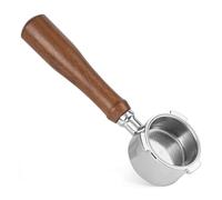 Portafiltro sin fondo Espresso 51mm, Portafiltro sin fondo de 51mm compatible con DeLonghi Dedica EC680/EC685/EC785/EC820/EC850/EC860, máquina de café Smeg (Excluyendo el filtro superior)