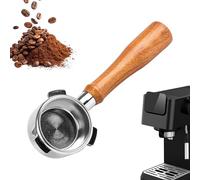 Portafiltro Sin Fondo - Filtro de Precisión Sin Fondo 54mm | Reemplazo de Cesta de Portafiltro para Café | para Hogar, Cafetería, Comercial y Oficina con Extracción de