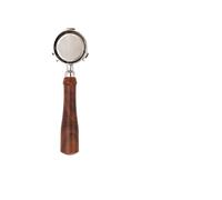 Portafiltro Sin Fondo for Café De 51 Mm, Cesta Filtro Repuesto, Mango for Máquina Expreso, Accesorios for, Compatible Con Delonghi EC680 EC310(3-Ear rosewood-A)