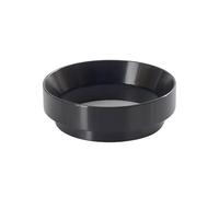 Portafiltro sin fondo for café de 51 mm, compatible con Delonghi Ec680 685 con cesta de filtro de repuesto, portafiltro desnudo for máquina herramienta de café expreso(51mm Black Ring)