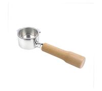 Portafiltro Sin Fondo For Café De 51 Mm Con Cesta De Filtro De Repuesto Con Mango De Madera, Compatible Con Cafetera Herramienta Delonghi EC680 EC685, Adaptación Precisa