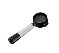 Portafiltro sin fondo MHW-3BOMBER, compatible con cafetera La Marzocco/E61 de 58 mm, mango metal, accesorios for portafiltro espresso(Red 红)