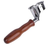 Portafiltro sin fondo para modelos Ninja Luxe Café ES601 y ES701C | Cesta de filtro no incluida | Compatible con cesta de filtro | Mango ergonómico de madera