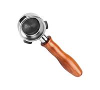 Portafiltro sin fondo, producción mejorada de, 1 pieza, repuesto de cesta de portafiltro de café, filtro sin fondo de precisión, comodidad Plug and Play, para distribución de dosificación