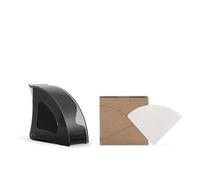 Portafiltros De Café Clásico: Caja De Almacenamiento Duradera For Artículos Esenciales De Barista, Ideal For Uso Doméstico Y En Cafeterías.(Black Set)