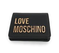 Portafoglio donna Love Moschino a libretto in ecopelle rosso AS24MO02 JC5612 NERO