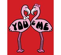 Portafolio Candyfloss S207 - Tarjeta de San Valentín, diseño de flamencos